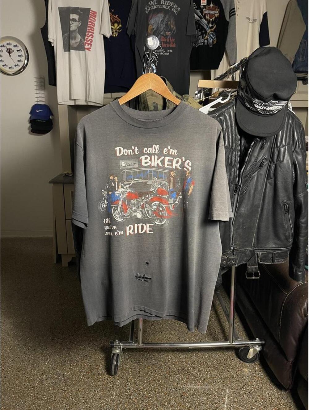 80s Faded Harley Davidson Shirt